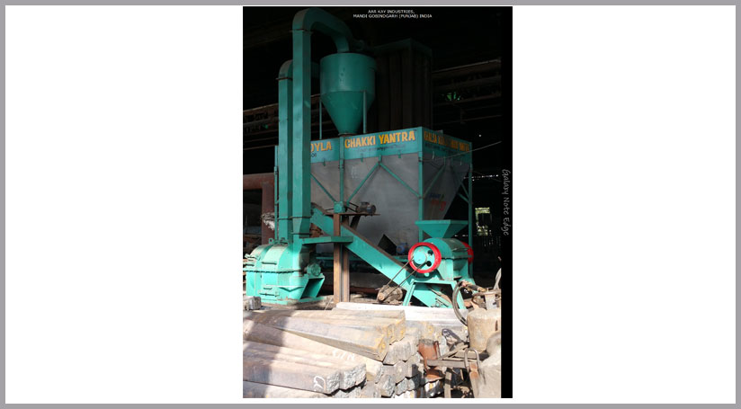 coal pulverizing plant with pre crusher & elevator in a structure mill